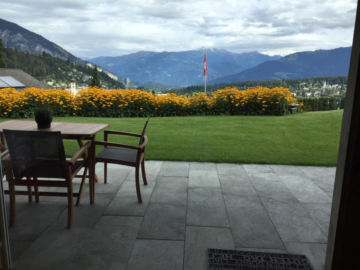 Casa Admisa, Spektakulaere Aussicht, Ski In And Out, Hochwertige Einrichtung, Valserstein Und Eiche フリムス エクステリア 写真