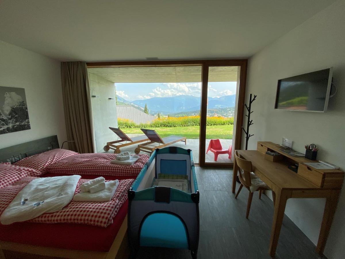 Casa Admisa, Spektakulaere Aussicht, Ski In And Out, Hochwertige Einrichtung, Valserstein Und Eiche フリムス エクステリア 写真