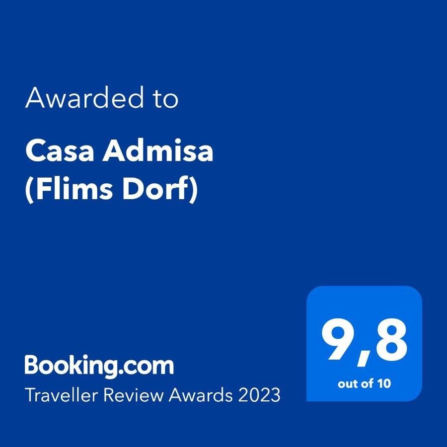 Casa Admisa, Spektakulaere Aussicht, Ski In And Out, Hochwertige Einrichtung, Valserstein Und Eiche フリムス エクステリア 写真