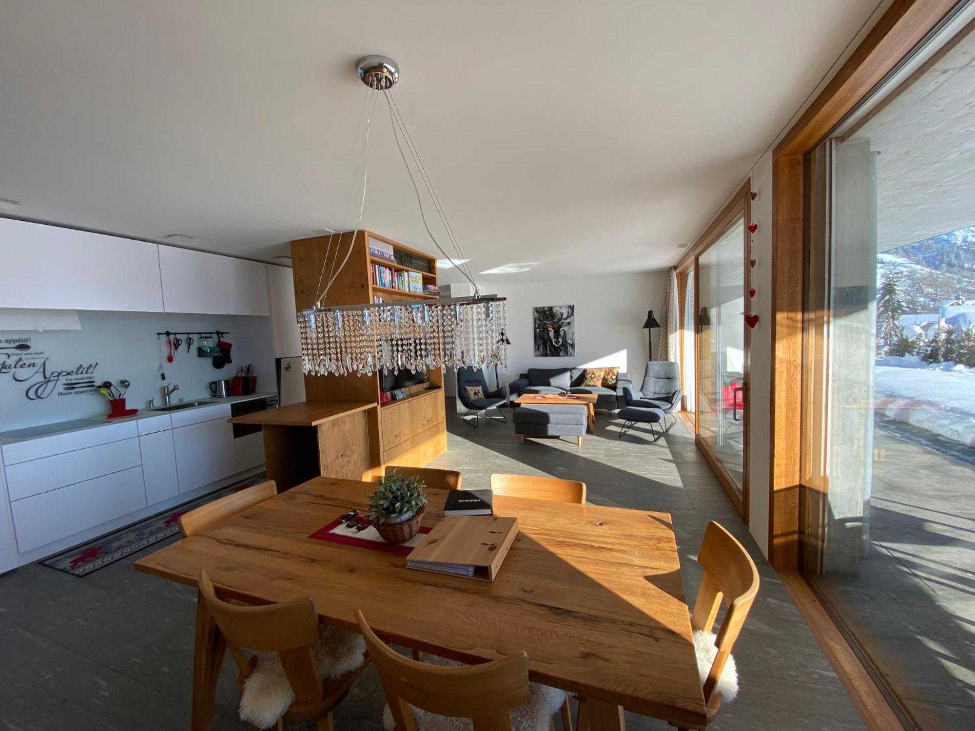 Casa Admisa, Spektakulaere Aussicht, Ski In And Out, Hochwertige Einrichtung, Valserstein Und Eiche フリムス エクステリア 写真