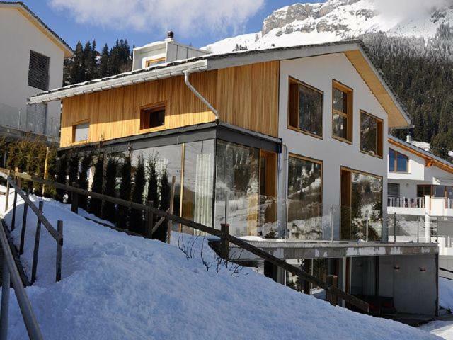 Casa Admisa, Spektakulaere Aussicht, Ski In And Out, Hochwertige Einrichtung, Valserstein Und Eiche フリムス エクステリア 写真