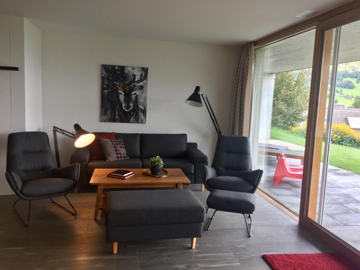 Casa Admisa, Spektakulaere Aussicht, Ski In And Out, Hochwertige Einrichtung, Valserstein Und Eiche フリムス エクステリア 写真