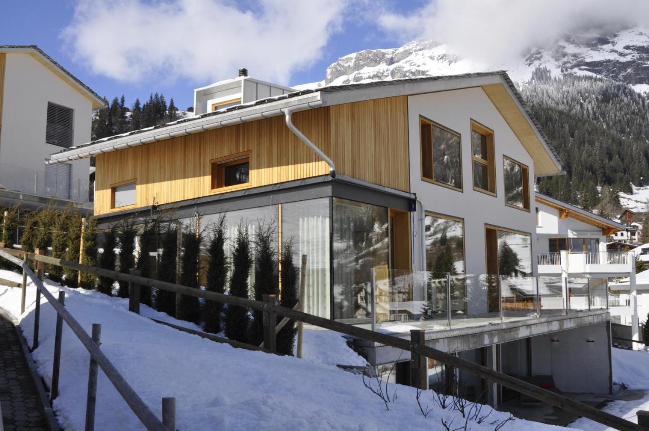 Casa Admisa, Spektakulaere Aussicht, Ski In And Out, Hochwertige Einrichtung, Valserstein Und Eiche フリムス エクステリア 写真